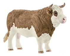 Фигурка Симментальский бык Schleich Farm World 13800