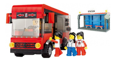Пластиковый конструктор Городской автобус 318 дет Shenzhen Toys Г35881