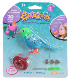 Интерактивная игрушка Gratwest Поющая птичка BirdsWorld Б71433