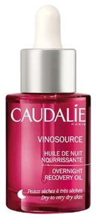 Масло ночное Caudalie Vinosource Overnight Oil восстанавливающее, 30 мл