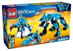 Конструктор Brick 3 в 1 Space War 163 детали 1403-1