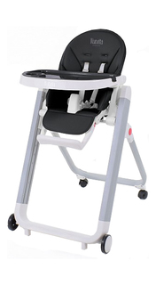 Стульчик для кормления Nuovita Futuro Senso Bianco Nero/ черный