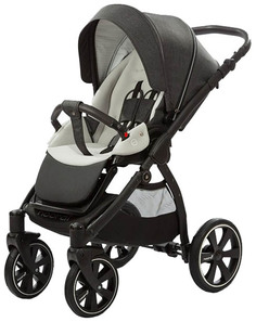 Коляска 2 в 1 Noordi Fjordi Sport 2019 с термолюлькой Black 815