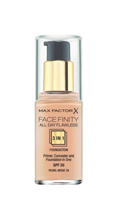 Тональный крем Max Factor Face Finity All Day Flawless 3-in-1 тон 35 Pearl beige 30 мл