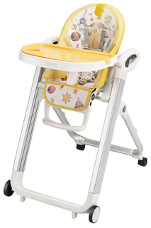 Стульчик для кормления Nuovita Futuro Senso Bianco Cosmo giallo/Желтый космос