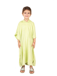 Полотенце-пончо Sunpa SunPoncho с капюшоном Lime р.2 115-130 см