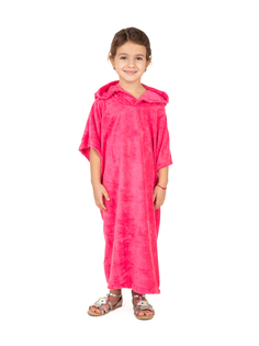 Полотенце-пончо Sunpa SunPoncho с капюшоном Pink р.2 115-130 см