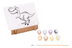 Набор для творчества Bondibon рисуем по номерам динозавр