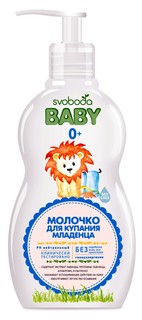 Молочко SVOBODA Baby для купания младенца 300 г Свобода