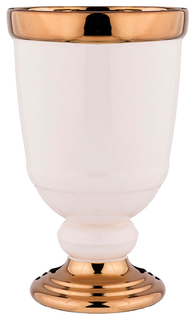 Ваза Lefard 763-067 Бежевый, золотистый