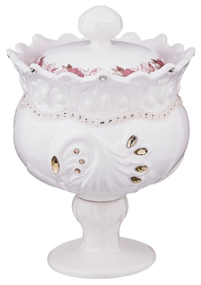 Конфетница Diamantes Lefard 64-588 Белый