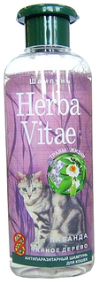 Шампунь для домашнего питомца Herba Vitae Шампунь для кошек антипаразитарный