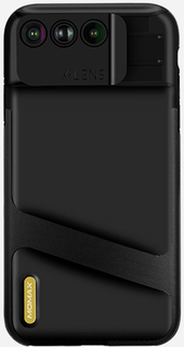 Чехол с объективами Momax 3-in-1 (CC5) для iPhone XR (Black)