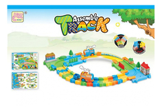 Железная дорога Трек с Паровозиками Assemble Track Gratwest Б82967