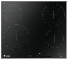 Встраиваемая варочная панель электрическая Hansa BHCI96808 Black
