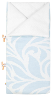 Конверт одеяло с шапочкой Миндаль голубой Сонный Гномик
