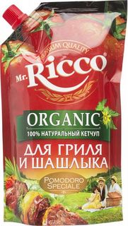 Кетчуп Mr.Ricco organic для гриля и шашлыка 350 г