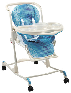 Стульчик для кормления Geoby Y801 VCN голубой