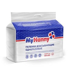 Пеленки впитывающие Medmil MyNanny 30 шт. 60x60 см