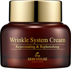 Анти-возрастной питательный крем с коллагеном THE SKIN HOUSE Wrinkle System Cream, 50 мл