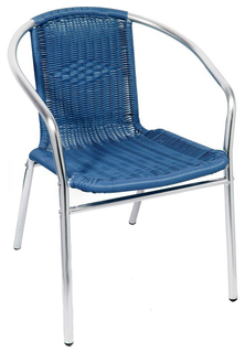 Стул алюминевый LFT-3199E Blue Afina