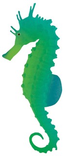 Декорация для аквариума JELLY FISH Морской конек 10 x 4 x 2 см 8079