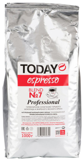 Кофе в зернах Today еspresso рrofessional вlend №7 1000 г