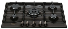 Встраиваемая варочная панель газовая Hotpoint-Ariston PCN 750 T (AN) R /HA Black