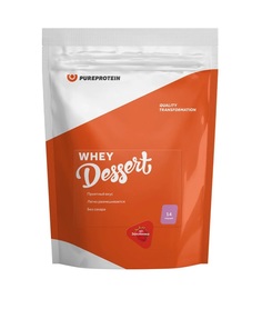 Сывороточный протеин PureProtein Whey Dessert 420 г земляника