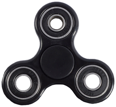 Пластиковый спиннер для рук, черный Findget Spinner
