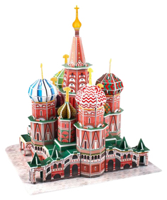 Модель для сборки cubic fun Храм Василия Блаженного