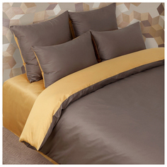 Наволочка Luxberry коричневый 70x70