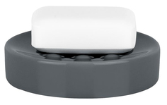 Мыльница Spirella Tube Темно-серый