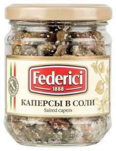 Каперсы Federici в соли 140 г