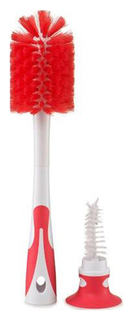 Набор ёршиков для бутылочек Happy Baby BOTTLE NIPPLE BRUSH 11009 RED