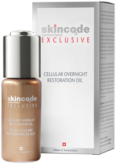 Масло для лица Skincode Exclusive Cellular Overnight Restoration Oil 30 мл