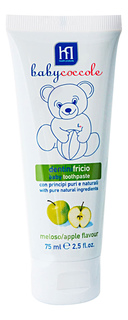 Детская зубная паста Babycoccole Со вкусом яблока 75 мл HP