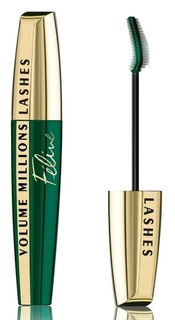 Тушь для ресниц LOreal Paris "Volume Millions Lashes. Feline. Взгляд кошки", тон Черный