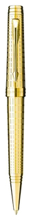 Шариковая ручка Parker Premier Deluxe Graduated Chiselling GT M S0887960