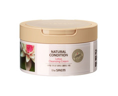 Средство для очищения The Saem Natural Condition Lotus Cleansing Cream 300 мл