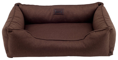 Лежак для животных Katsu 60х44х21см коричневый