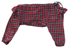 Комбинезон для собак Gamma унисекс, красный, длина спины 60 см