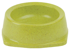 Одинарная миска для кошек и собак Triol, пластик, зеленый, 0.7 л