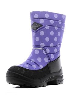Сапоги Kuoma Путкиварси фиолетовый Violet Dots р.25