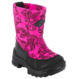 Сапоги Kuoma Путкиварси розовый Neon pink Owl р.22