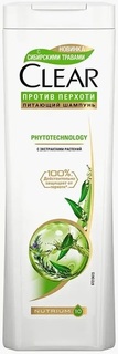 Шампунь для волос Clear "Phytotechnology" против перхоти, для женщин 200 мл