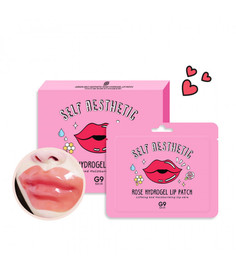 Патчи для губ G9 Rose Hydrogel Lip Patch 3гр Berrisom