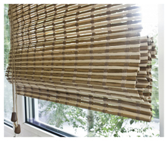 Римская штора Эскар Pneuma 160х90 цвет светло-коричневый