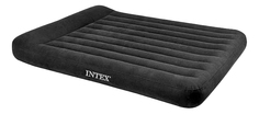 Надувной матрас-кровать INTEX PILLOW REST CLASSIC BED c66781 встроенный насос