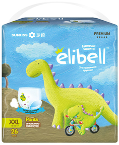 Подгузники-трусики Elibell Xxl (15-26 Кг) 26 шт..